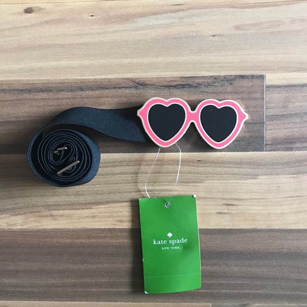 Kate Spade Heart  Sunglasses Elastic Belt